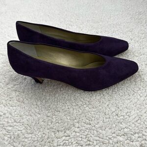 Sesto Meucci of Florence Purple Shoes Made in Italy Women’s Size 9 M